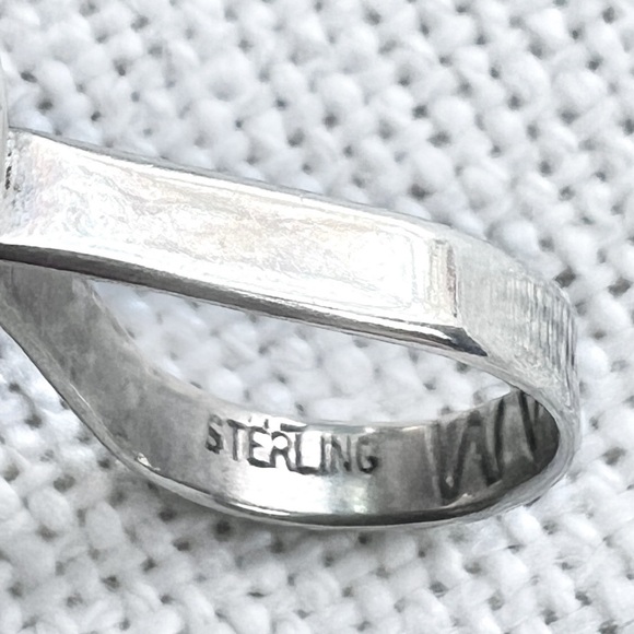 Vintage NATIVE Large Kokopelli Reversible Sterling Silver Southwestern Pendant - Picture 7 of 8